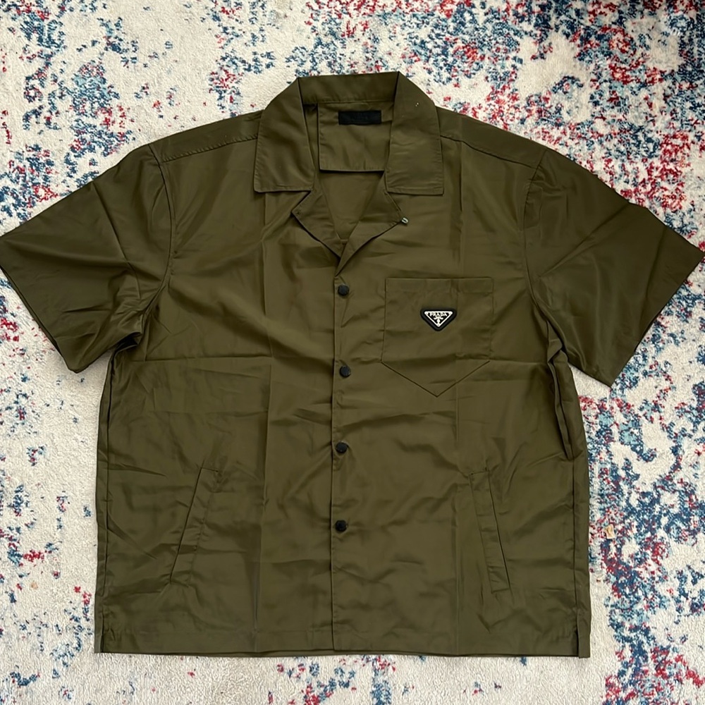 Prada short sleeve button down